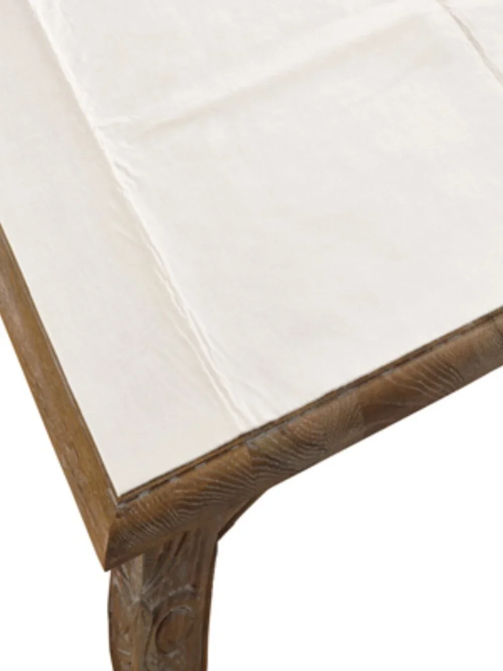 Cut to size Cushioned Vinyl Table Pad - 52 inch x 120 inch.  Protect your table!